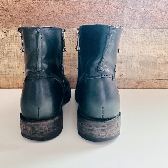 Frye VERONICA Seam Short Leather Boots - Picture 5 of 12